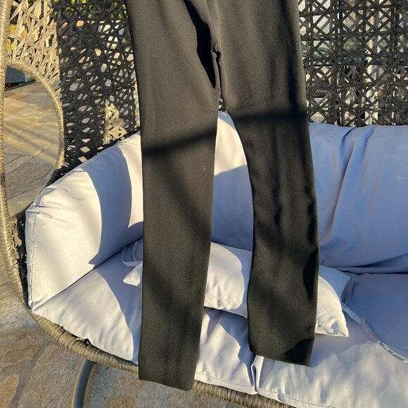 NWT! Moschino CHEAPANDCHIC Leggins w Seam Black Size: IT 38 or XS - Picture 6 of 13